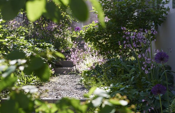 Verwunschene Durchgänge im biodiversen Garten